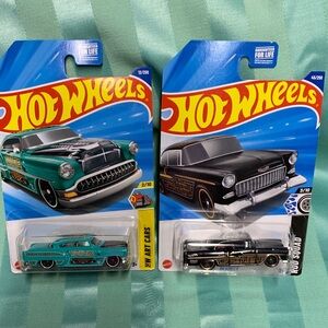 Hot Rods Classic Car Hot Wheels - Teal and Black